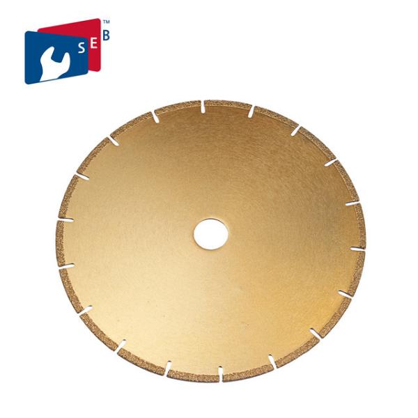 Fast Speed Vacuum Brazed Diamond Tools 22.23mm / 25.4mm / 32mm Hole