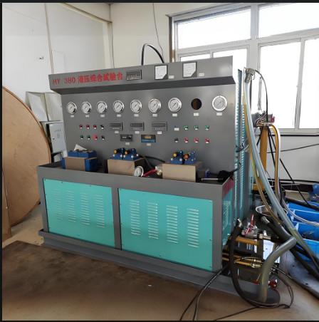 Banque d'essai hydraulique à débit de 500 L/min pour l'essai de pompes hydrauliques simples ou doubles