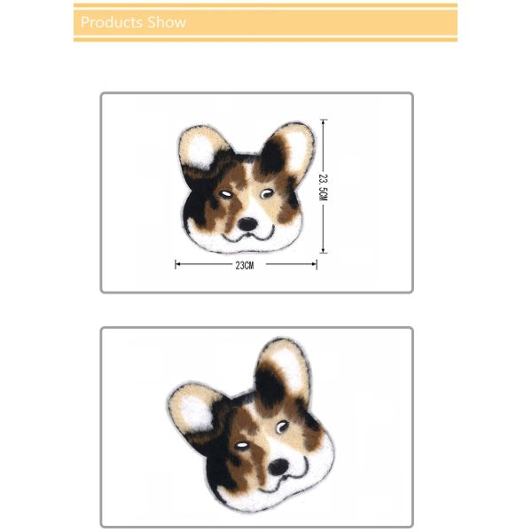 Beautifully Dog Embroidered Sports Patches Handmade For Fashion Clothing