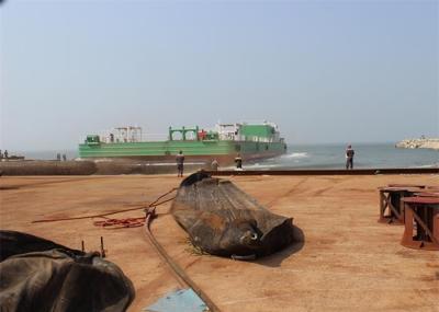 Customized Size Inflatable Ship Launching Airbags 1880D2 Cord Fabric Materials