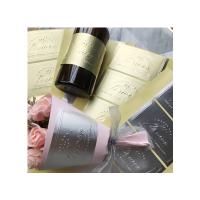 Étiquette autocollant de bouteille Autocollants d'étiquette de rouleau cosmétique imprimés sur mesure