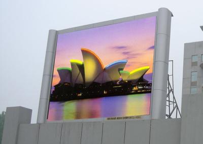 Tela grande exterior impermeável exposição conduzida HD conduzida da tevê com passo 10mm RGB do pixel