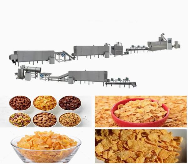 Línea de transformación de las avenas del cereal de desayuno, máquina del pan del microprocesador de chocolate