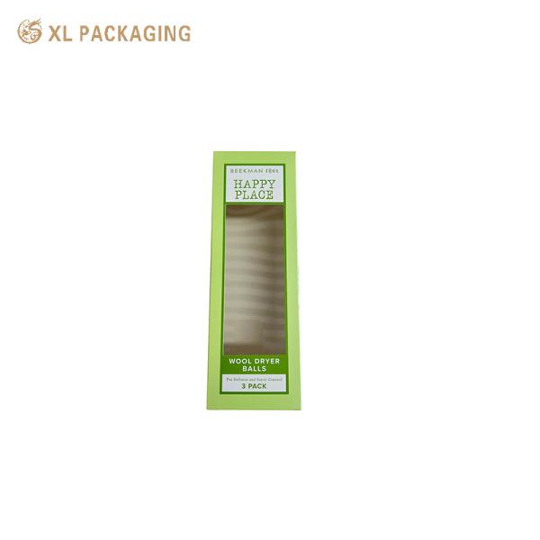 350 gm Boîte à emballage à carte verte pliable Boîte à emballage en papier cosmétique