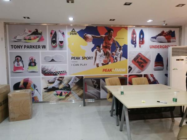 Vivid Colors Digital Printing Banners Coated Material For Clothing Factory