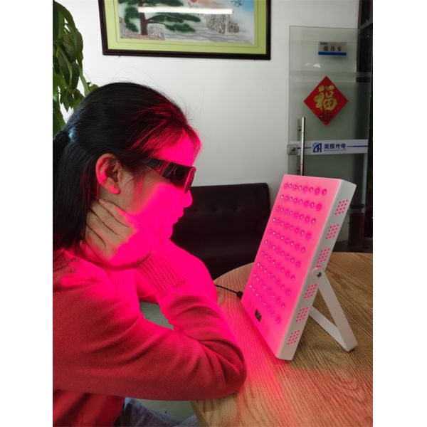 400W Led portable appareil de thérapie de lumière rouge Stand, panneau de thérapie de lumière pour soulager la douleur