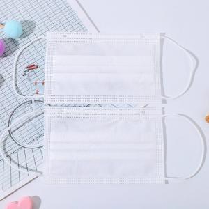 White Medical Face Mask , 3 Ply Surgical Mask CE FDA Certification
