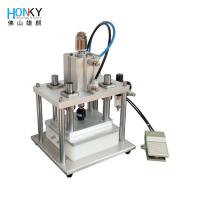 Máquina taponadora de aire de escritorio para tapones de bomba de 2 ml, máquina taponadora de muestras de perfume para taponado de muestras de perfume