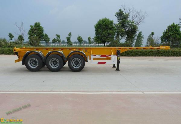 Better Skeleton Truck Semi Trailer With Fuwa / BPW Axle And ABS Anti-lock Braking System