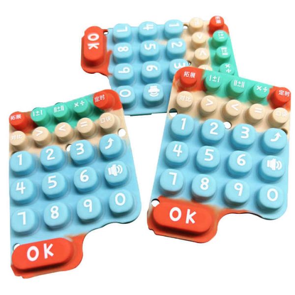 柔軟なシリコンゴムキー パーソナライズされた産業用アプリケーション