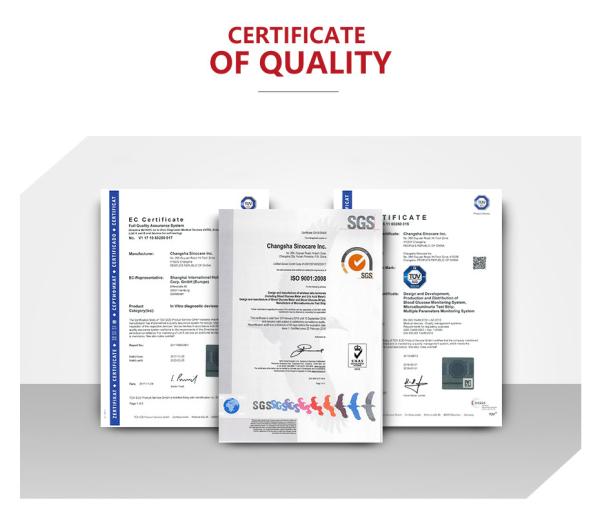 Maltose Blood Glucose Strips Light Warning Automatic Applying Blood Sample