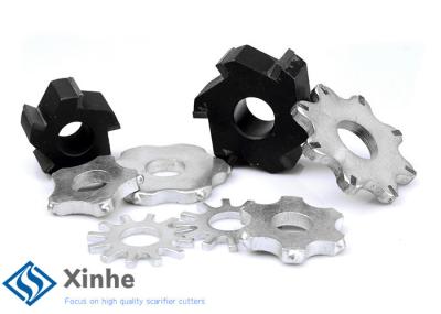 6 Point Carbide Tipped Milling Cutters, Floor Milling Scarifiers Replacement, Milling Scarifying Equipments Wear Parts