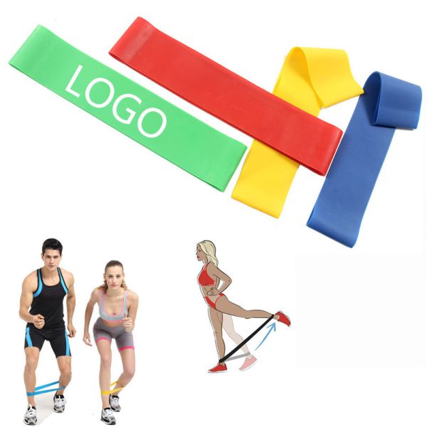 Rehabilitation training and yoga resistance tension fitness latex strip elasticity 50*5*0.3cm