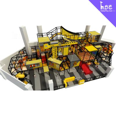 Equipo de parque de trampolín interior personalizable para niños de 2-12 años