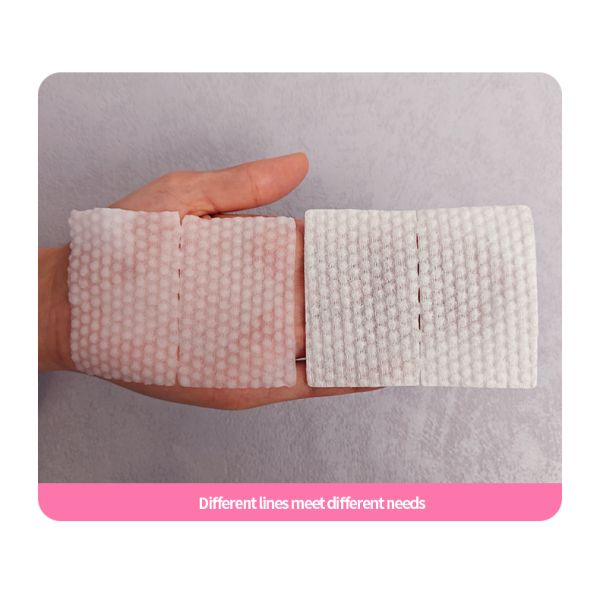 Custom Logo Premium Disposable Cotton White Facial Make-Up Remover Pads Soft Skin Care Cleaning OEM