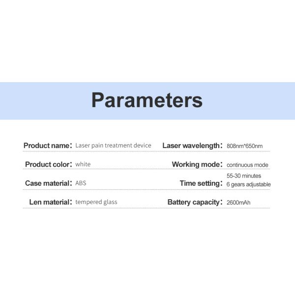 Прибор терапией лазера облегчения боли LLLT портативный Handheld для задней боли плеча