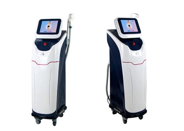 Vertical Pain Free Diode Hair Removal Laser Machine 808nm / 810nm Available