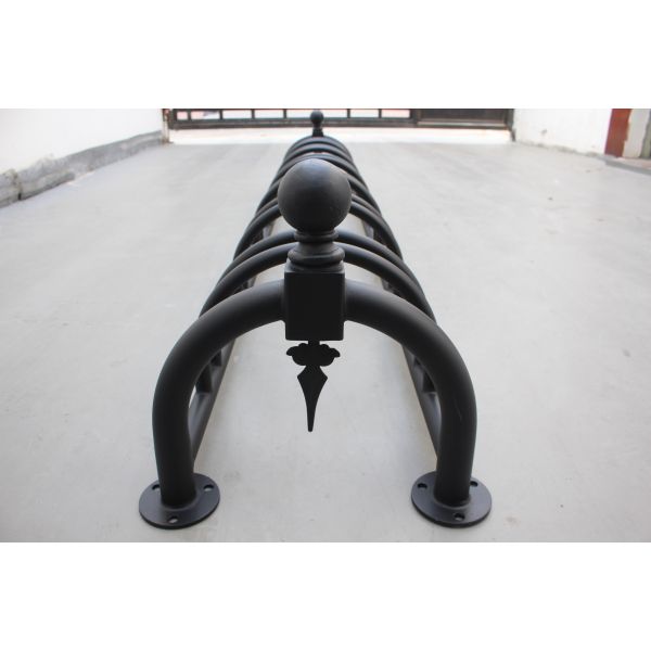 Металлические парковочные стойки для велосипедов с пескоструйным цинком