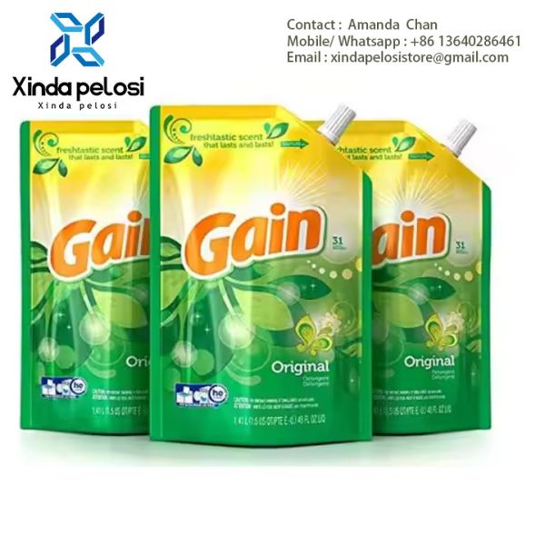 Поднимитесь, сумка, вытяжка, стиральная посуда, порошок, моющее средство, пластиковая упаковка