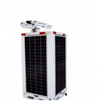 Panel de energía solar Led Light Tower Gel Batería Nivel 8 Resistencia al viento Cubo solar Led para iluminación de la construcción de carreteras