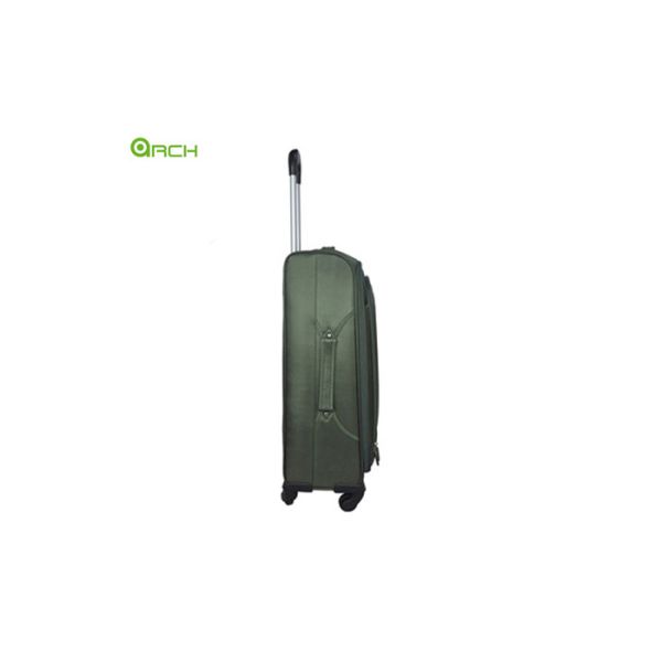 1680D Polyester Trolley Case Soft Sided Luggage with Spinner Wheels