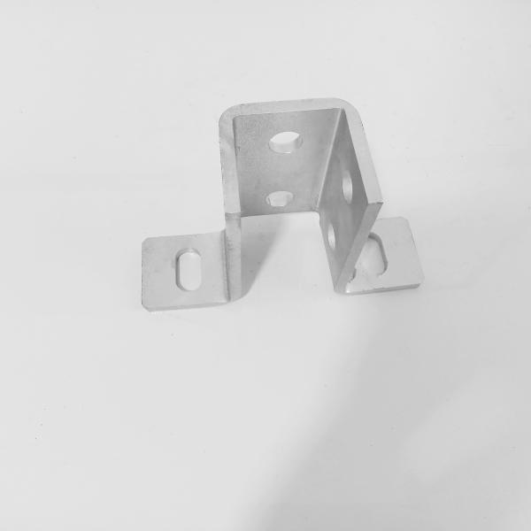 Post Bases Single Strut Channel Fittings 8in Electroplated 6 Holes