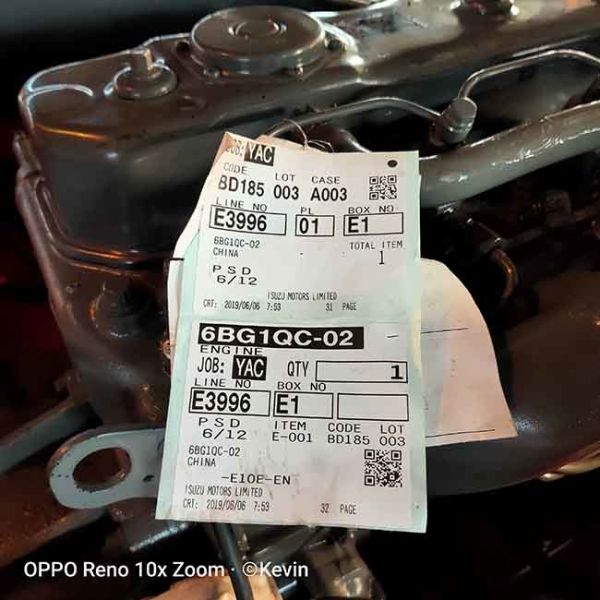 8000kgs FD80 Diesel Fork Truck Japanese Engine 8 Ton Forklift