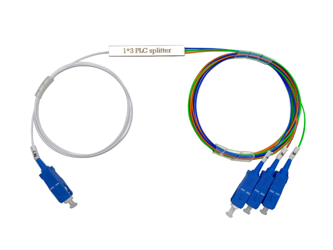 Тип трубки Blockless низкого Splitter PLC PDL 1x3 мини с соединителем SC APC