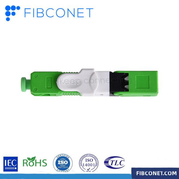 Équipement à fibre optique à connecteur rapide LC APC/LC UPC pour la fabrication de câbles à fibres