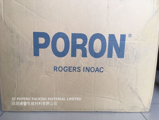Черный лист пены Poron