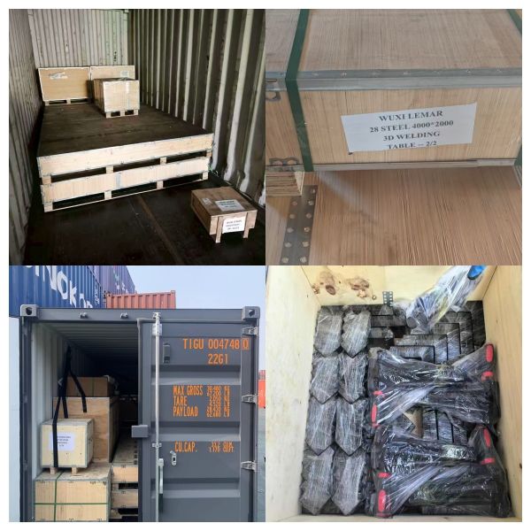 3D Welding Table 2000*1000mm Nitrided Against Welding Spatter