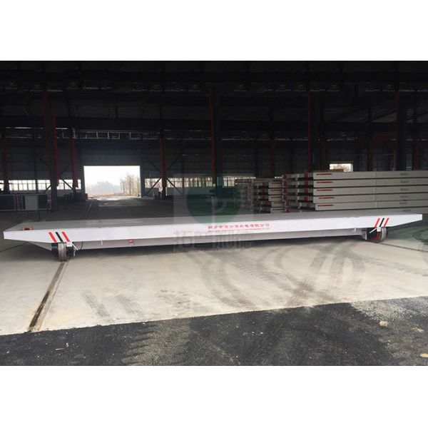Workshop Electrically Operated Inter Bay Transfer Carts On Rail for Horizontal Transport of Materials