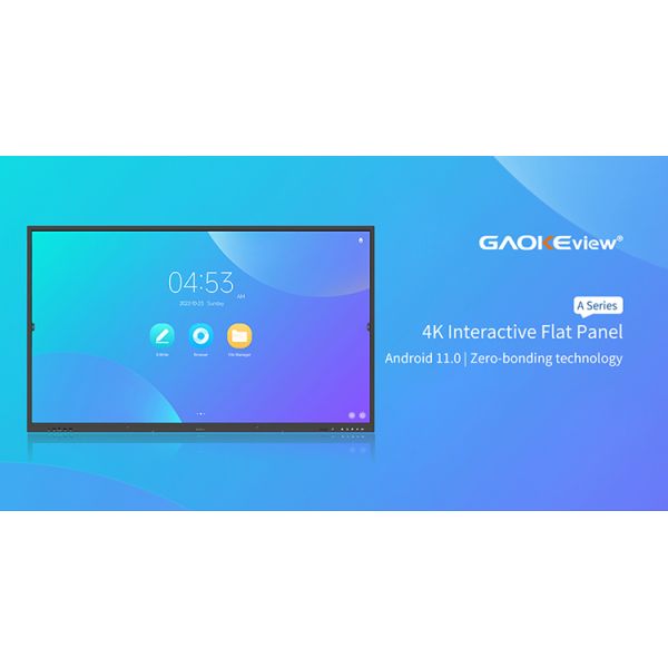 Interactive Flat Panel Dual System Whiteboard Interactive Whiteboard Display Electronic White Board Smart Board for Classroom