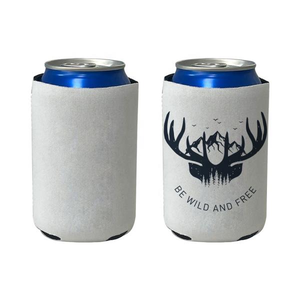 La sublimation personnalisée peut coozies écologique Neoprène Sublimation Blancs