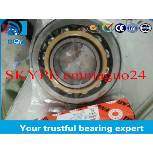 Chrome Steel Angular Contact Ball Bearings Z2V2 Z3V3 Vibration 7308-B-MP