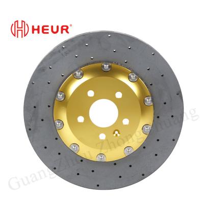 Heur Brake Carbon Ceramic Disc For Audi Sq7 Sq5 Rsq8  Upgrade 380*36mm Front Set