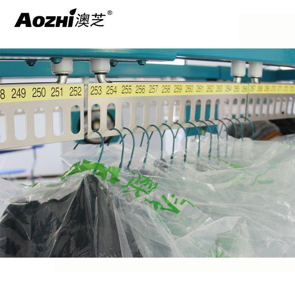 2024 Model Conveyor Belt 350 Hanging Points Garment Conveyor Used, Garment Clothes Conveyor