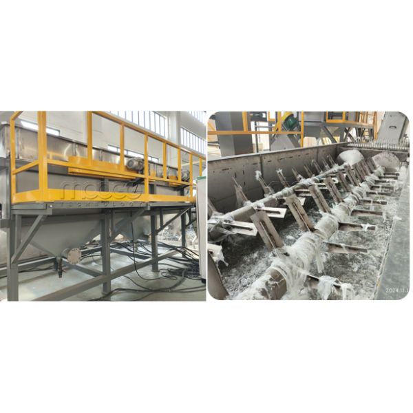 High Capacity New Plastic Bags Washing Machine Line