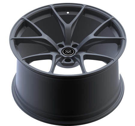 Почищенный щеткой черный сплав monoblock снабжает ободком дюйм 21x10 21x11.5 части 21 x5m 1 расположил ступенями выкованные колеса