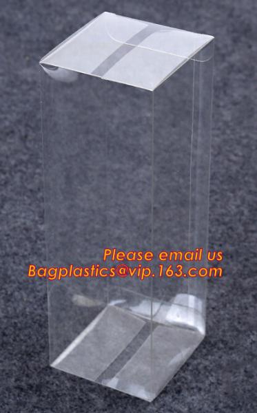 packaging transparent Soft Crease PVC Clear Plastic Box, small plastic box,clear plastic gift box