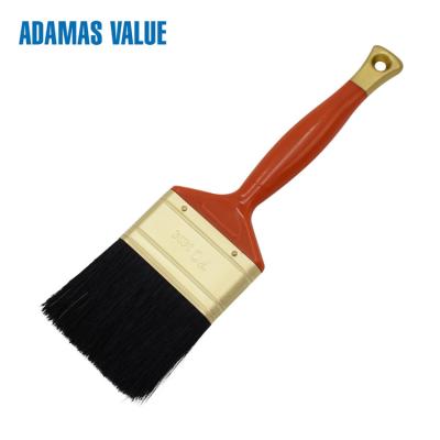 Plastic Handle Natural Bristle Paint Brush Green Environmental Protection