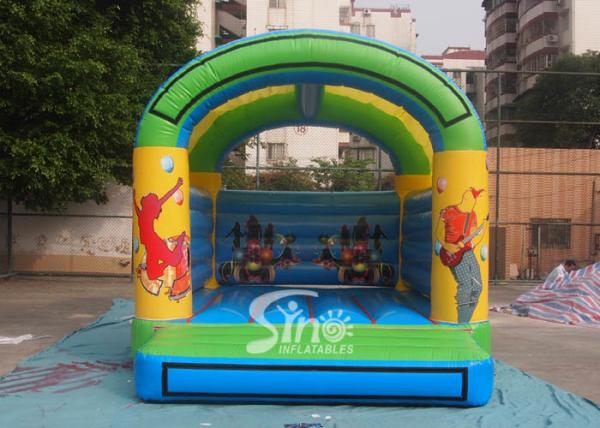 os mts 5x4 exteriores deixaram-nos party o castelo bouncy inflável das crianças feito com o encerado do pvc 610g/m2