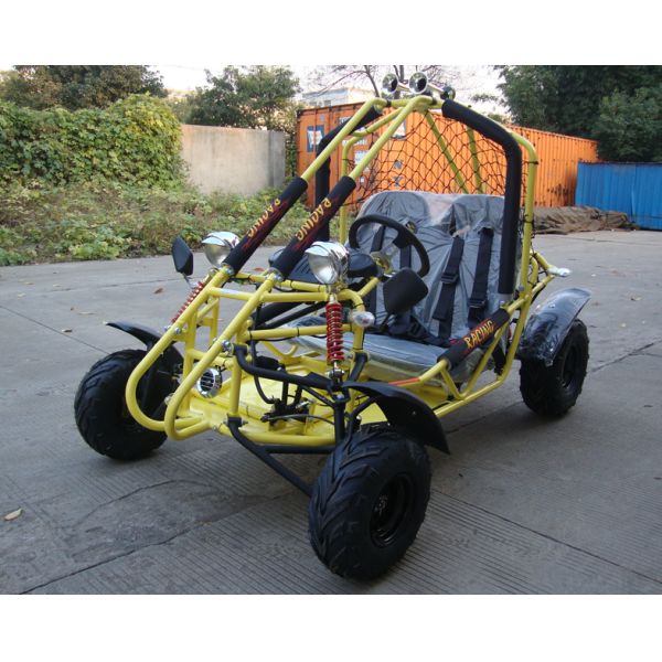 110cc batería refrescada aire del freno 12V 6.5AH de la bandeja del kart de solo Seat del comienzo del CDI Electirc