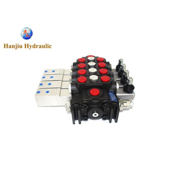 DCV140 -4 Hydraulic High Pressure Valve Pneumatic Sectional Directional Valve