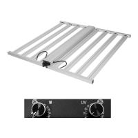 Lumière de croissance à LED à spectre complet UV pliable 900W 2 canaux