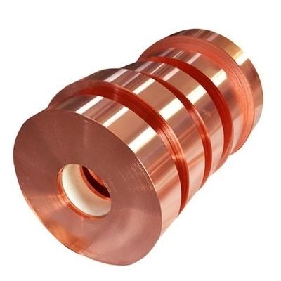 Straight Edge T2 Copper Strip Roll QBe2.0 H62 For Electrical Applications