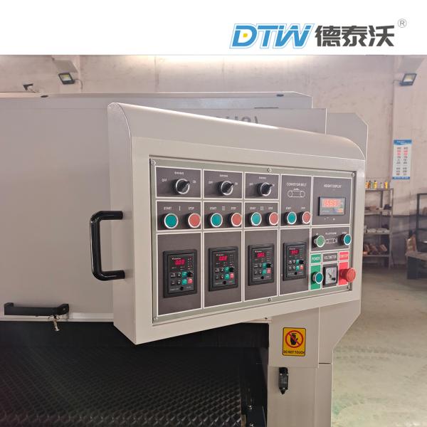 DT1300-6SY Brush Sanding Machine Wood Brush Sander With Two Sides Sandpaper DTW Manufacturer