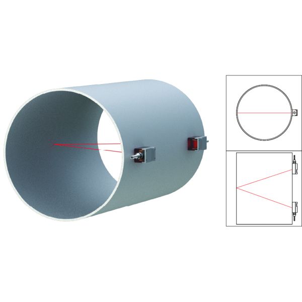 ST502 Wall-Mounted Ultrasonic Flow Meter Featuring Non Invasive Clamp On Transducers for Accurate Flow Measurement in Pipelines