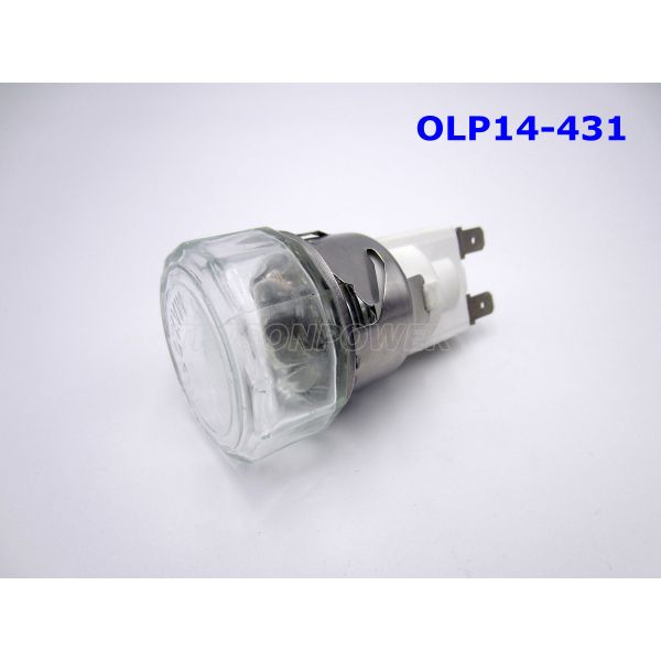 Stainless Steel / Copper Oven Lamp Holder OLP14-431 15w / 25w For Electrical