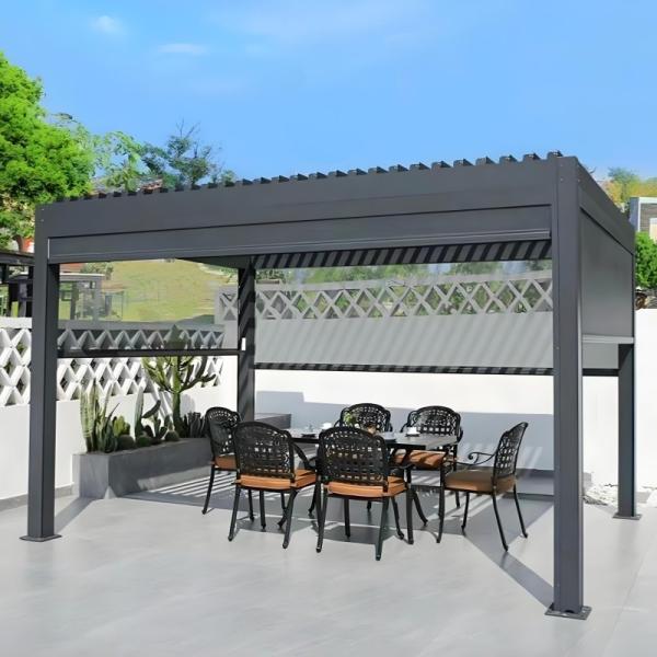 Backyard Shade Sail For Wind Resistance Up To 120 Mph Load-Bearing Capacity